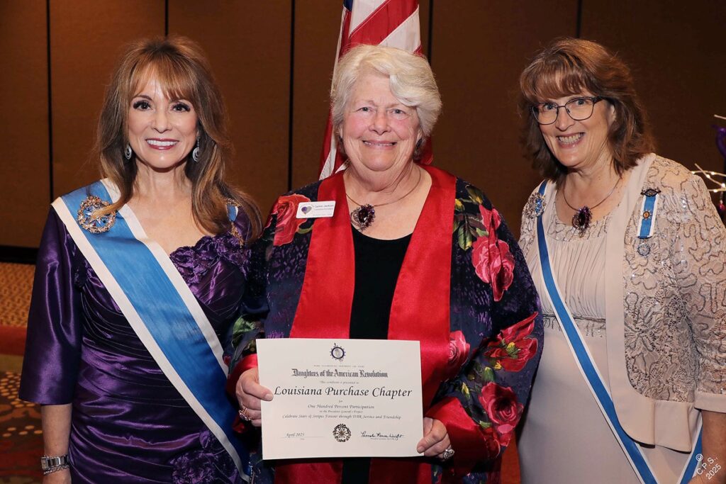 Receiving 100% President General's Fund Award